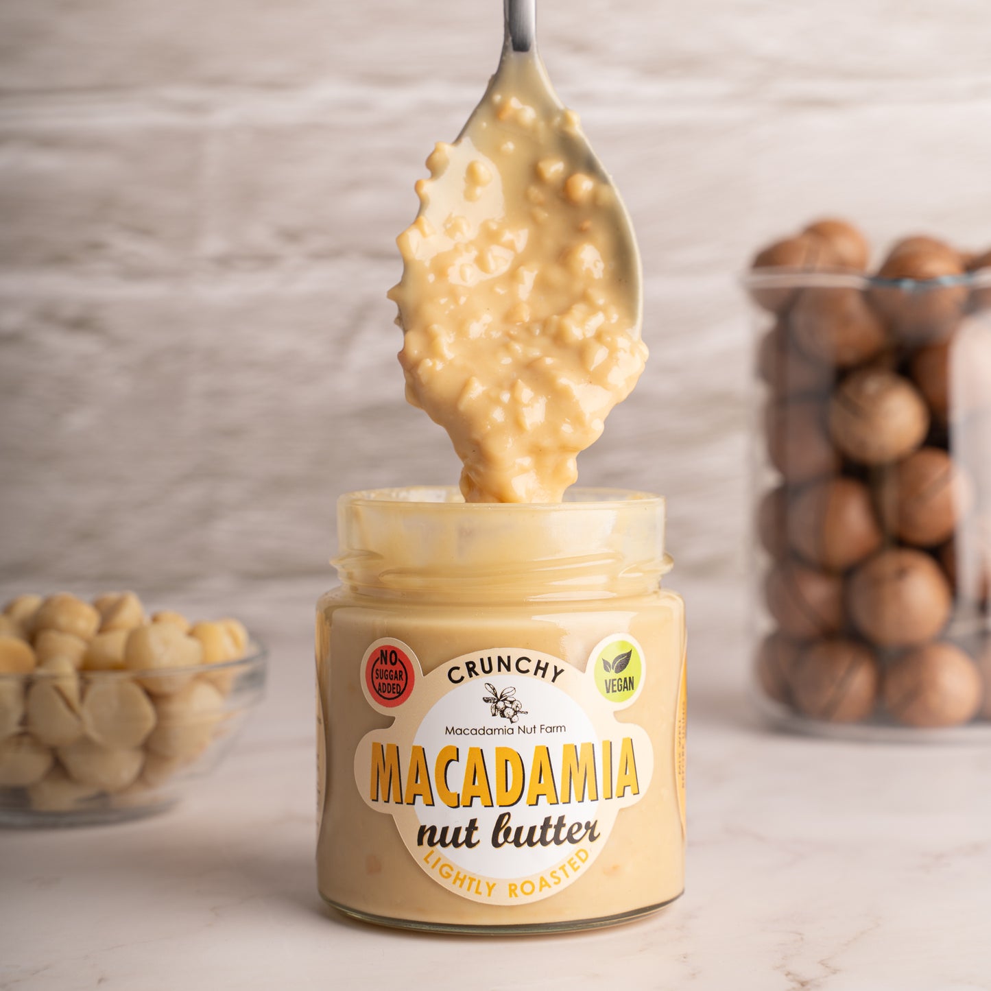 Makadāmijas riekstu sviests CRUNCHY