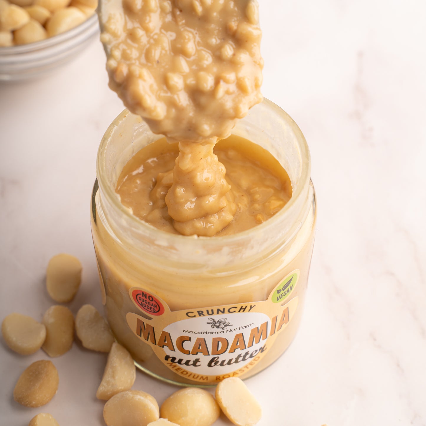 Makadāmijas riekstu sviests CRUNCHY