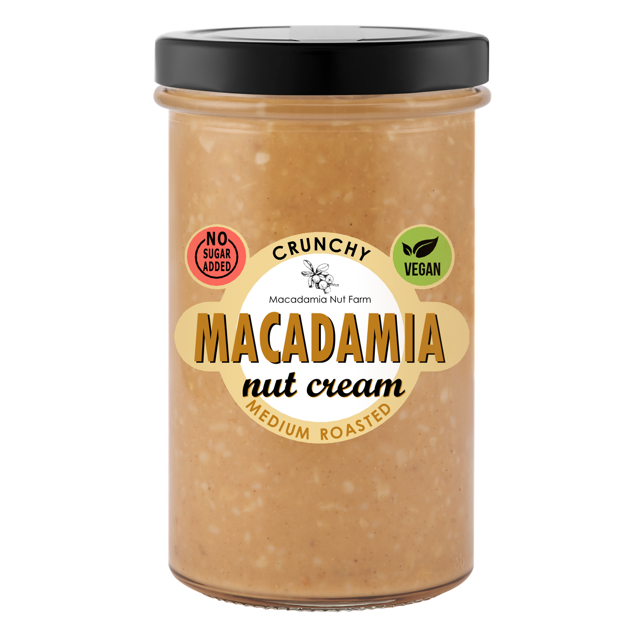 Makadāmijas riekstu sviests CRUNCHY