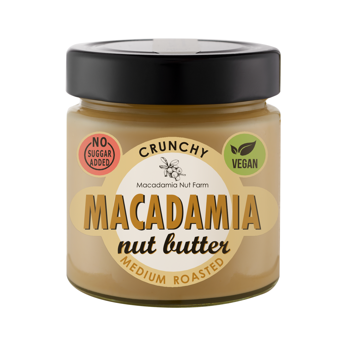 Makadāmijas riekstu sviests CRUNCHY