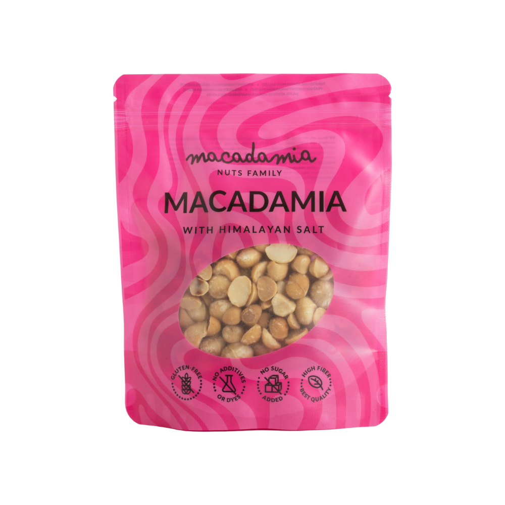 Grauzdēti sālīti makadāmijas rieksti