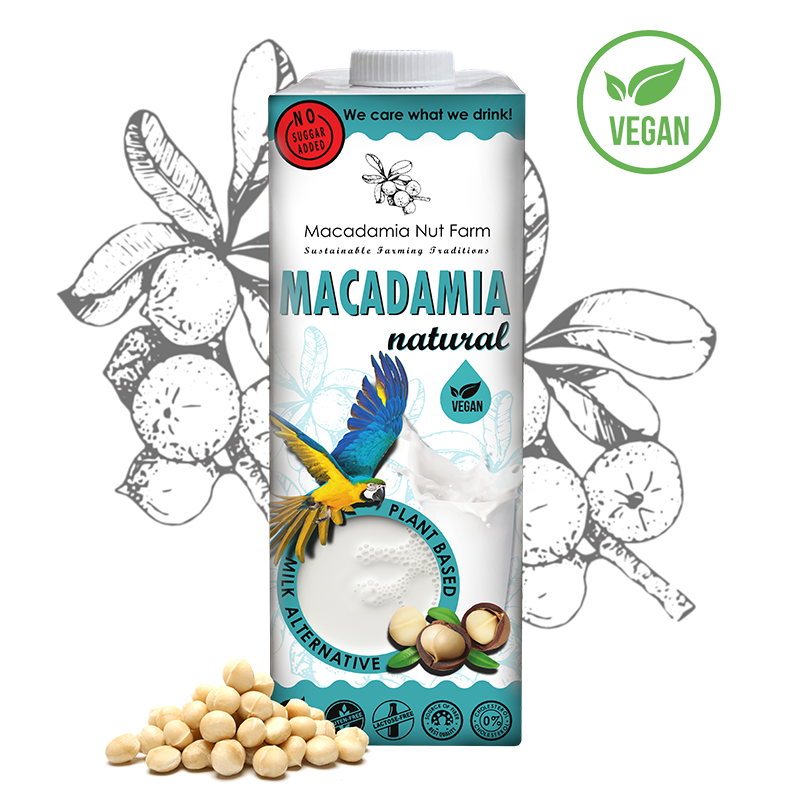 Makadāmijas riekstu dzēriens NATURAL