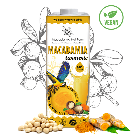 Makadāmijas riekstu dzēriens TURMERIC