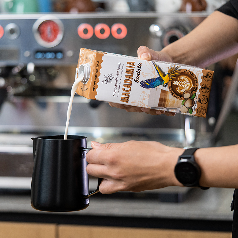 Makadāmijas riekstu dzēriens BARISTA