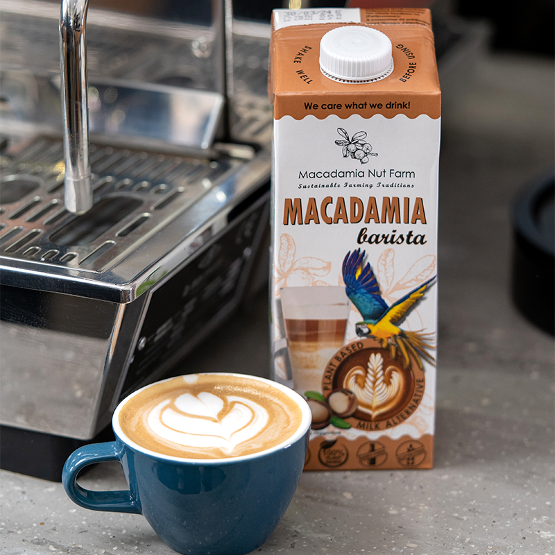 Makadāmijas riekstu dzēriens BARISTA